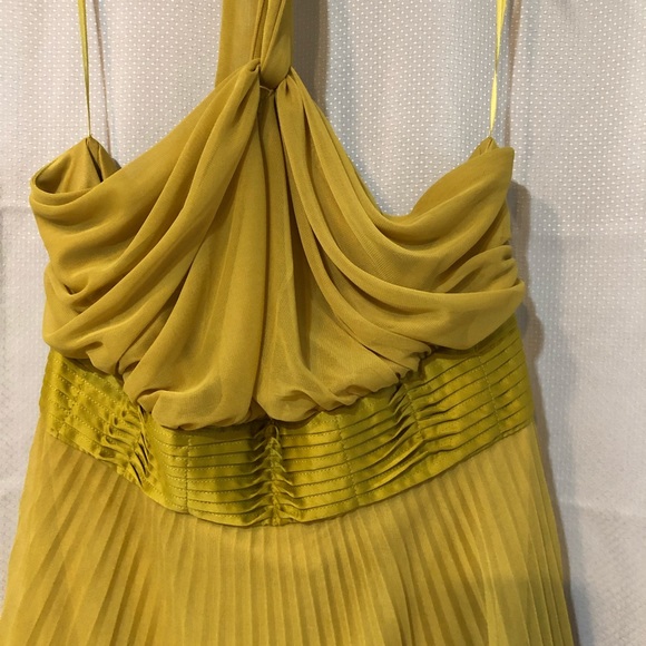 NWT Max & Cleo Knit Cocktail Dress Golden Yellow - Picture 4 of 7